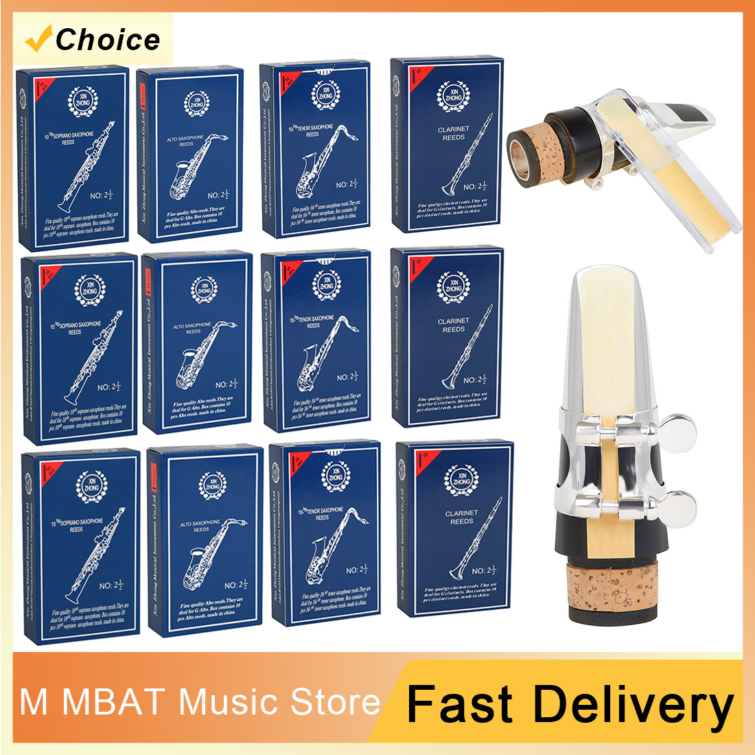Musical Instrument Euphonium - 10/20Set 2.5 Sopraan/Alt/Tenor/Clarinet B Platte Saxofoon