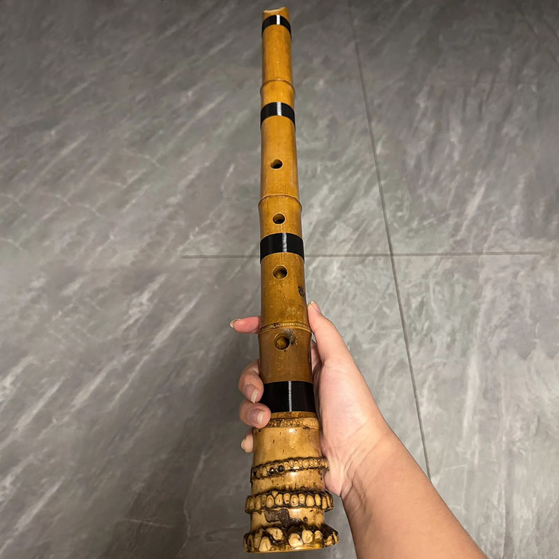 Shakuhachi Bamboo Flute - 5-gaats Shakuhachi Bamboe Japanse Shakuhachi Volwassen