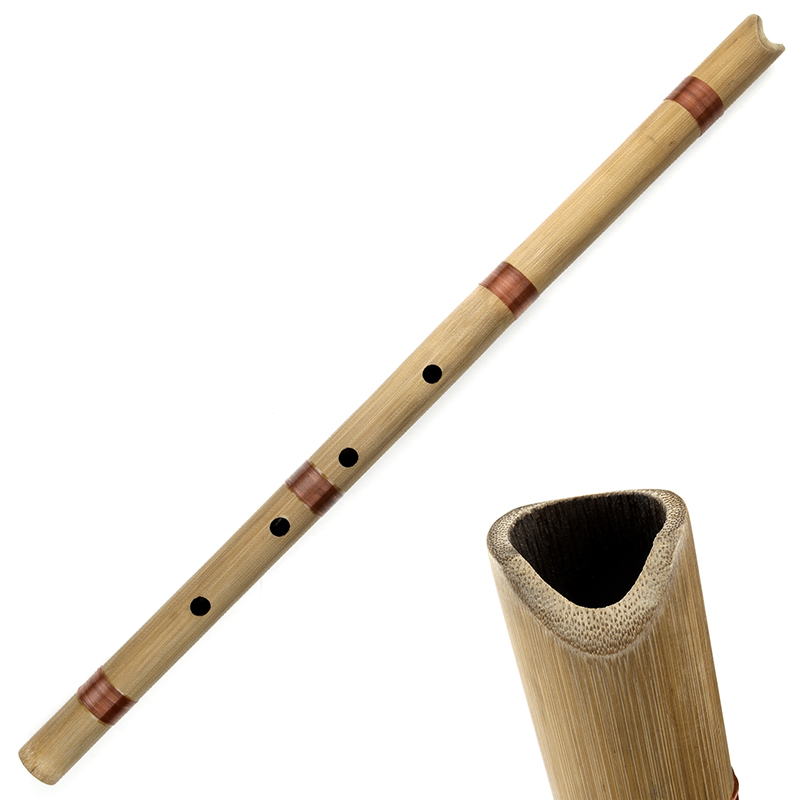 Shakuhachi 5-gaats bamboefluit - Shakuhachi Bamboo Flute recensie en prijs