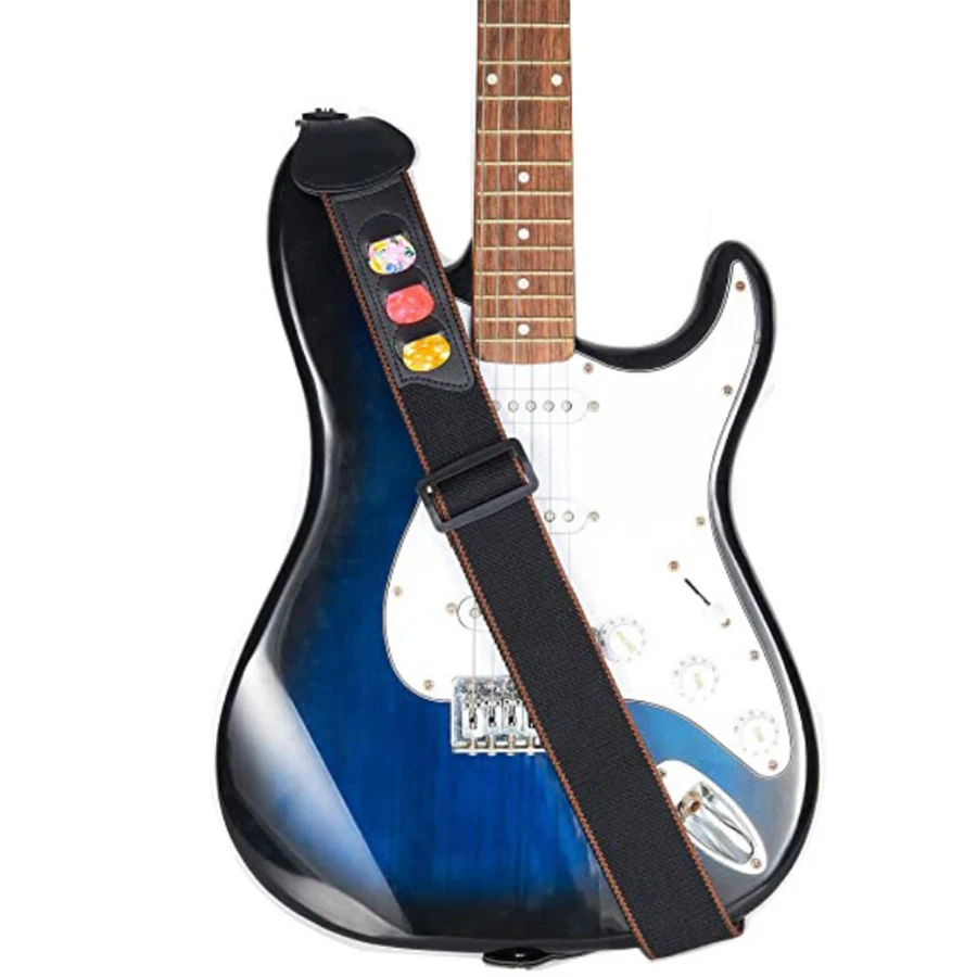 7 stks/set Gitaarband Zwart PU - Musical Instruments Easy recensie en prijs