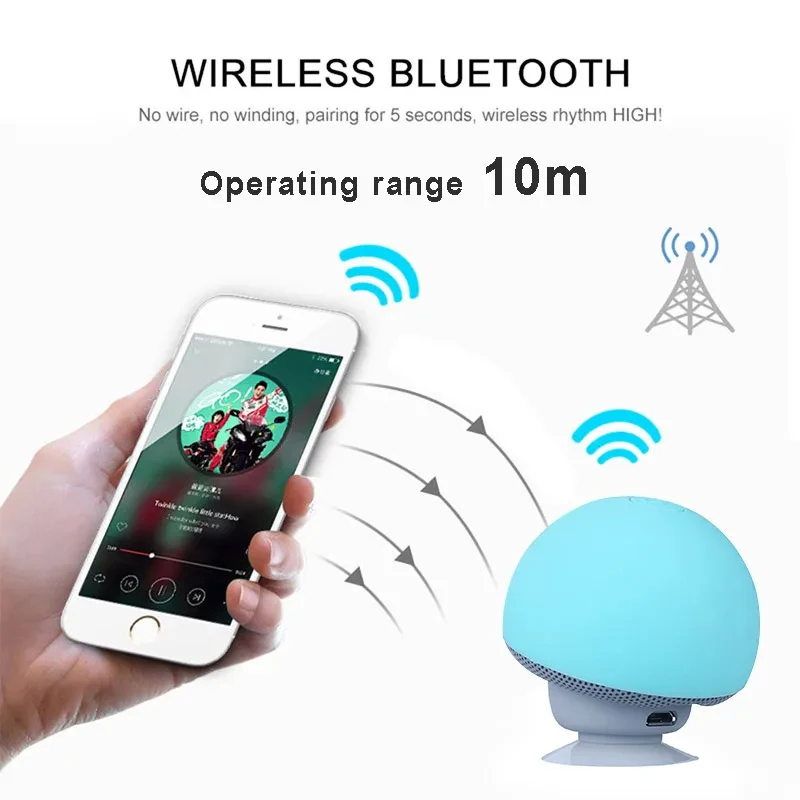 Mini Paddestoel Bluetooth-luid - Musical Instrument Cajon recensie en prijs