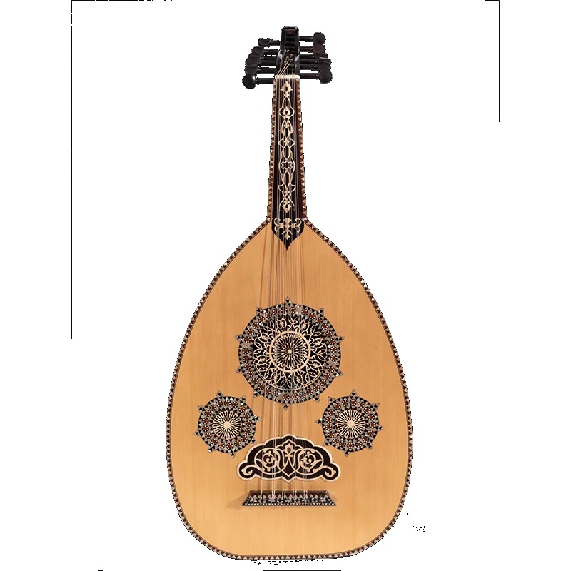OM-1 OUD 12-snaren oud muzieki - Musical Instrument Oud recensie en prijs