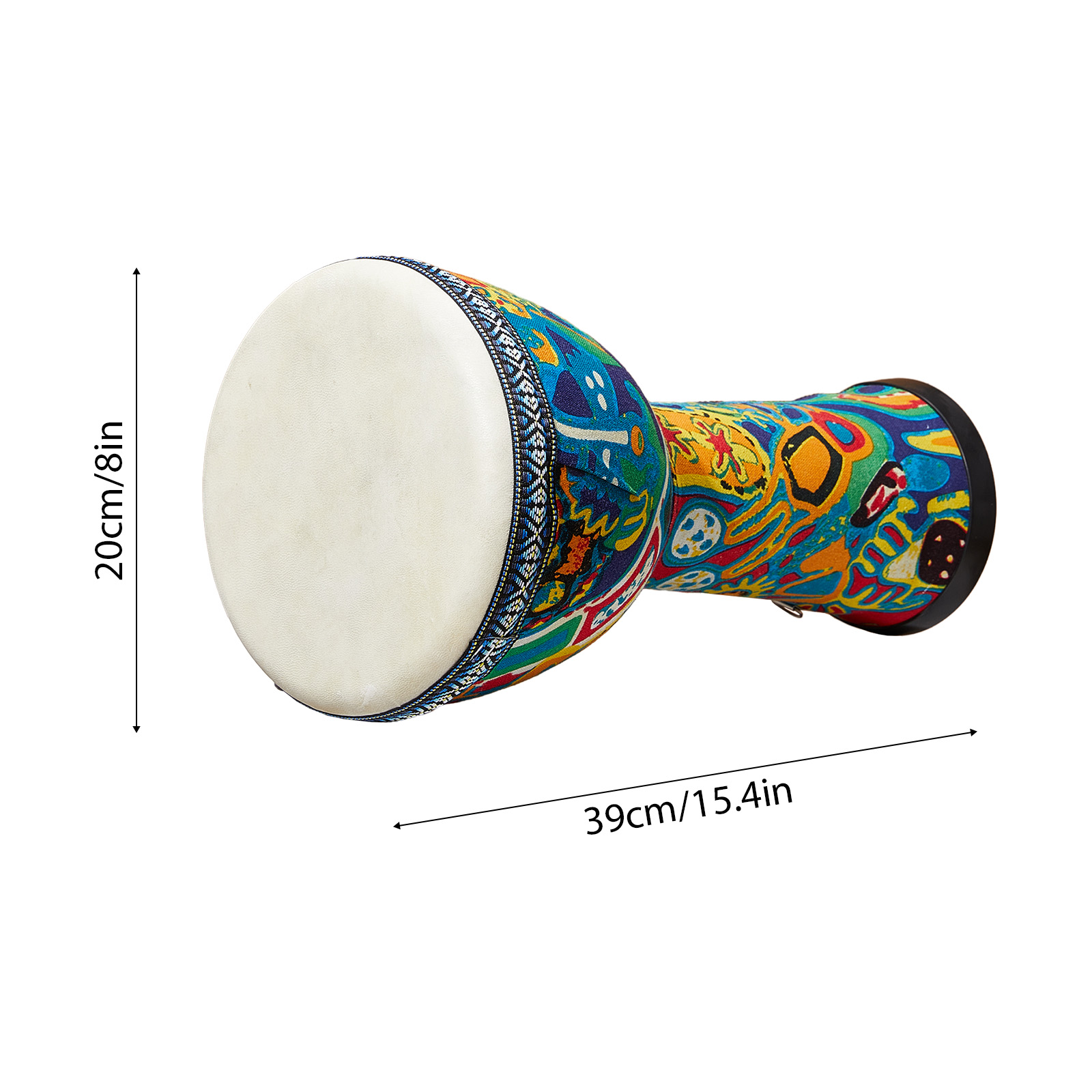8 inch Afrikaanse trommel Grot - Djembe Hand Drum recensie en prijs