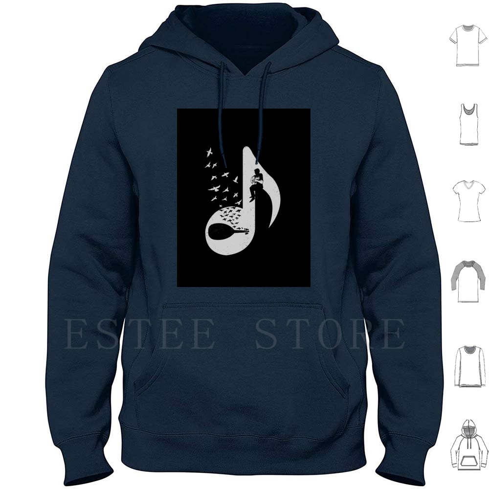 Muzieknoot-Oud Hoodie Lange mo - Musical Instrument Oud recensie en prijs