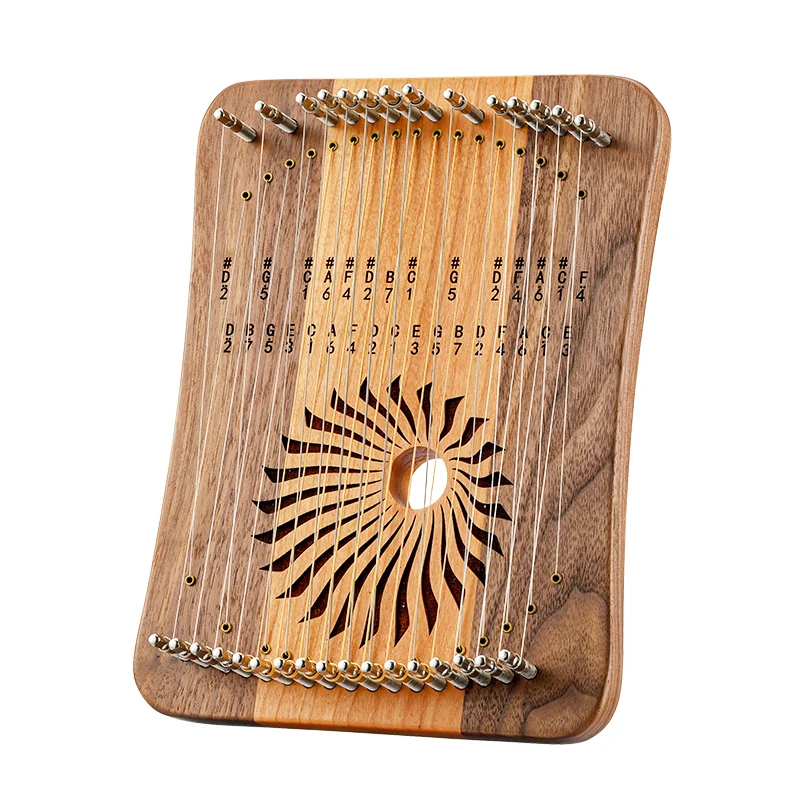 Hluru Lyre 31 Snaren Duim Kaly - Musical Instrument Lyre recensie en prijs