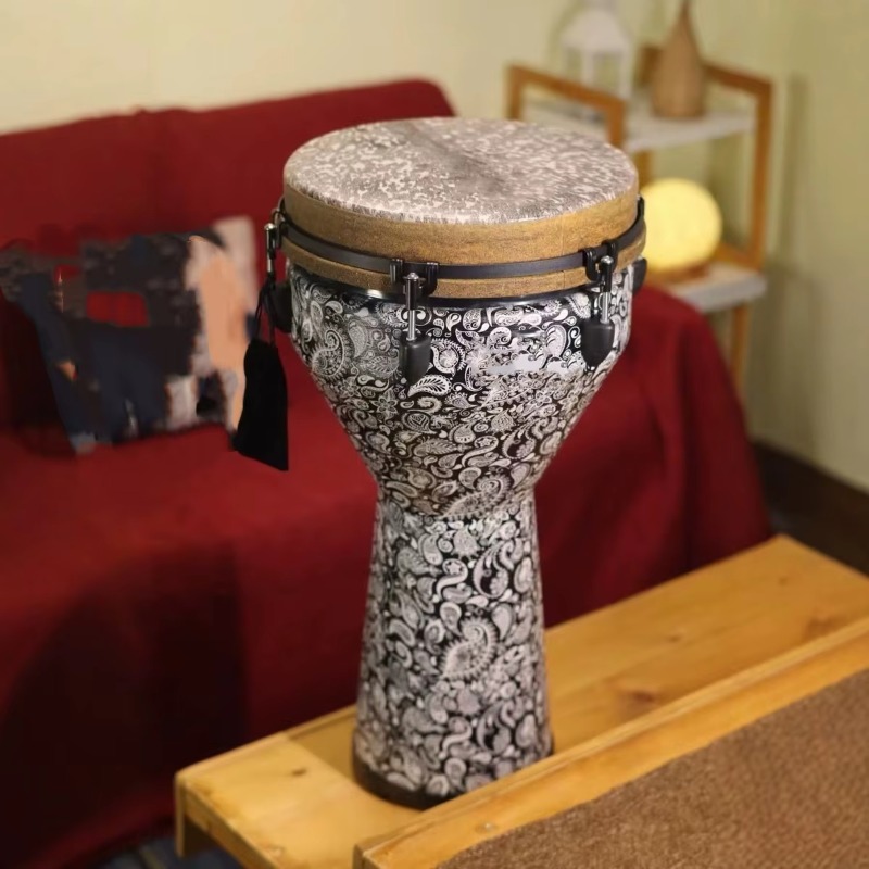 12 inch ecologische houten dje - Djembe Hand Drum recensie en prijs