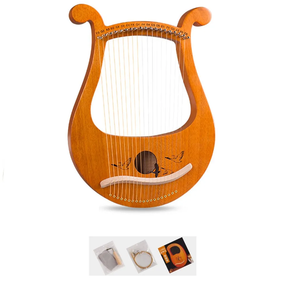 Hoge kwaliteit 19-snarige lier - Musical Instrument Lyre recensie en prijs